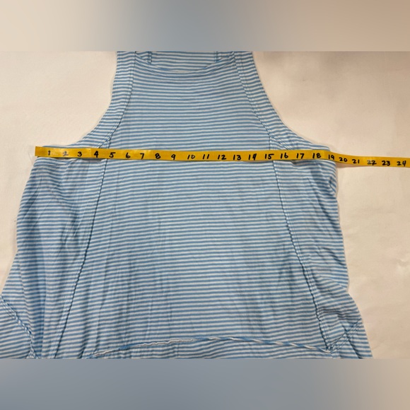 PILCRO Light Blue and White Striped Swing Tank size S - Picture 15 of 16